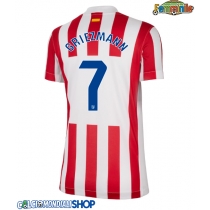 Maglie da calcio Atletico Madrid Antoine Griezmann #7 Prima Maglia Femminile 2025-26 Manica Corta